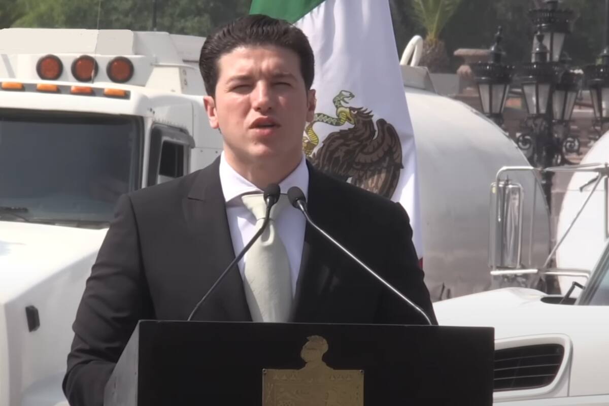Samuel García reclama falta de apoyo ante escasez de agua en Nuevo León