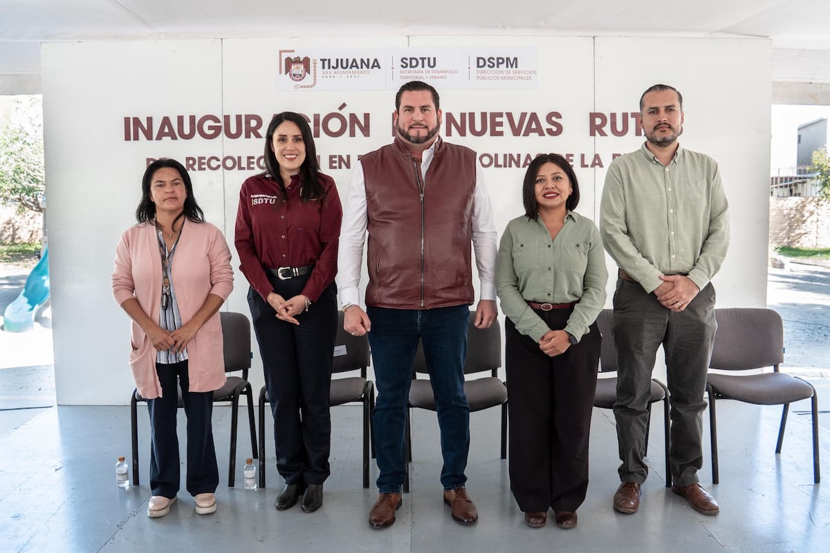 Inauguran 10 nuevas rutas de recolección de basura en Colinas de la Presa