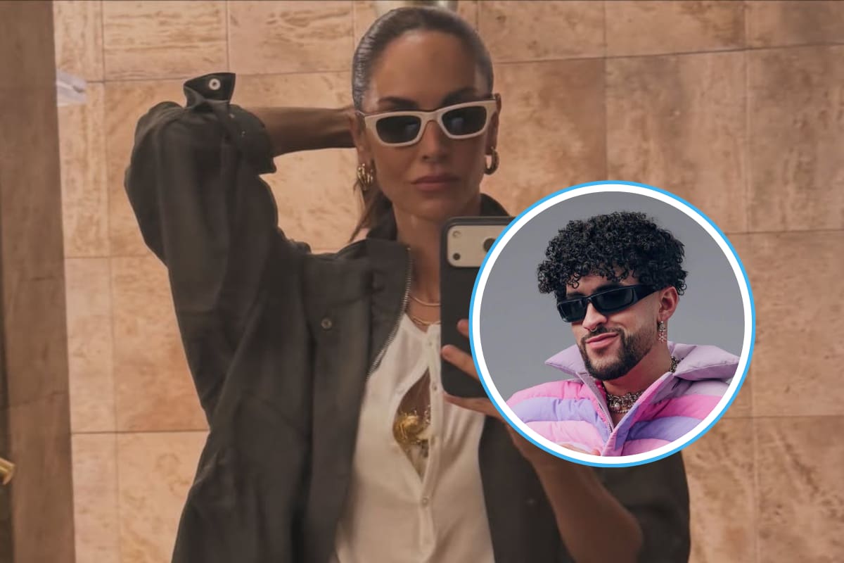 Ella es Eugenia Silva, la modelo que hizo sonreír a Bad Bunny durante su show en España