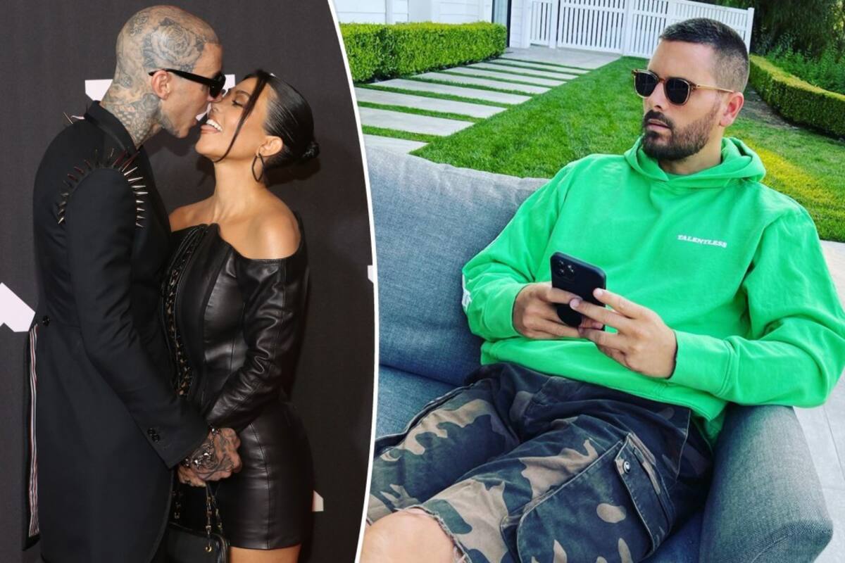 Soctt Disick se vuelve loco por compromiso de Kourtney Kardashian y Travis Barker