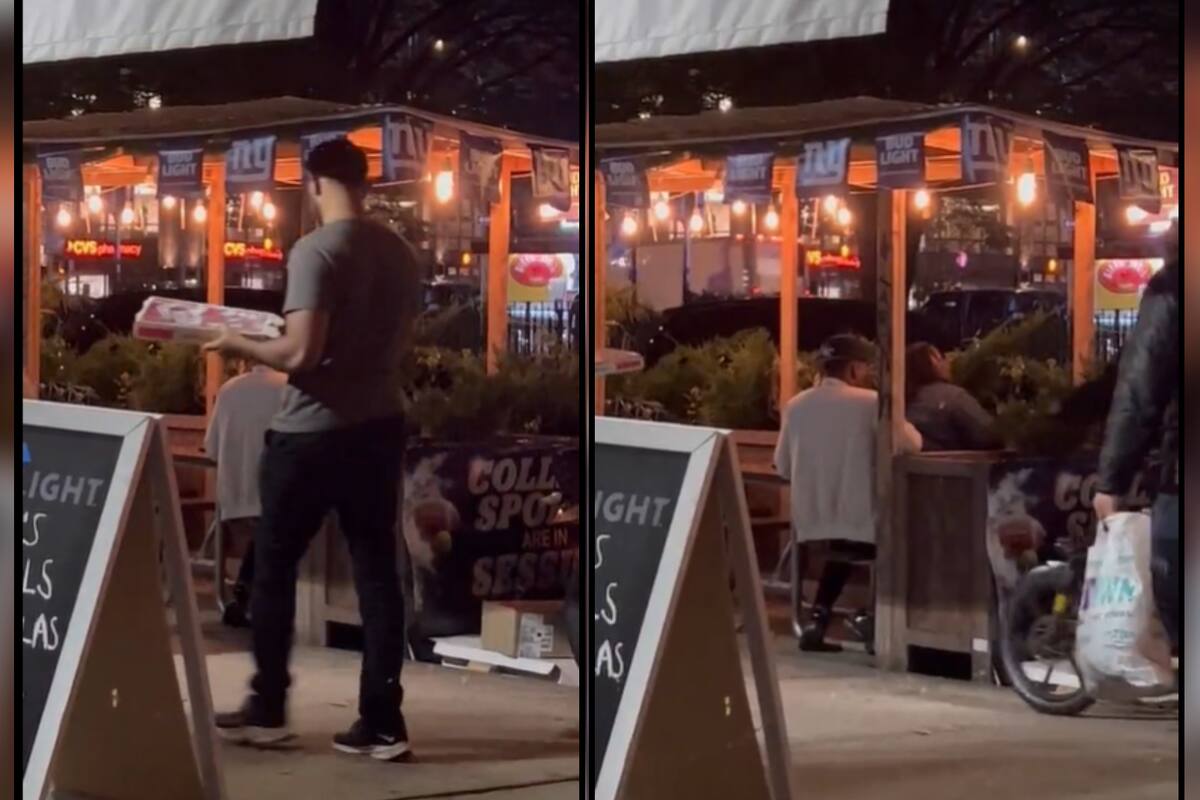 Captan a pareja teniendo relaciones sexuales en un comedor de NY y causa indignación en redes sociales