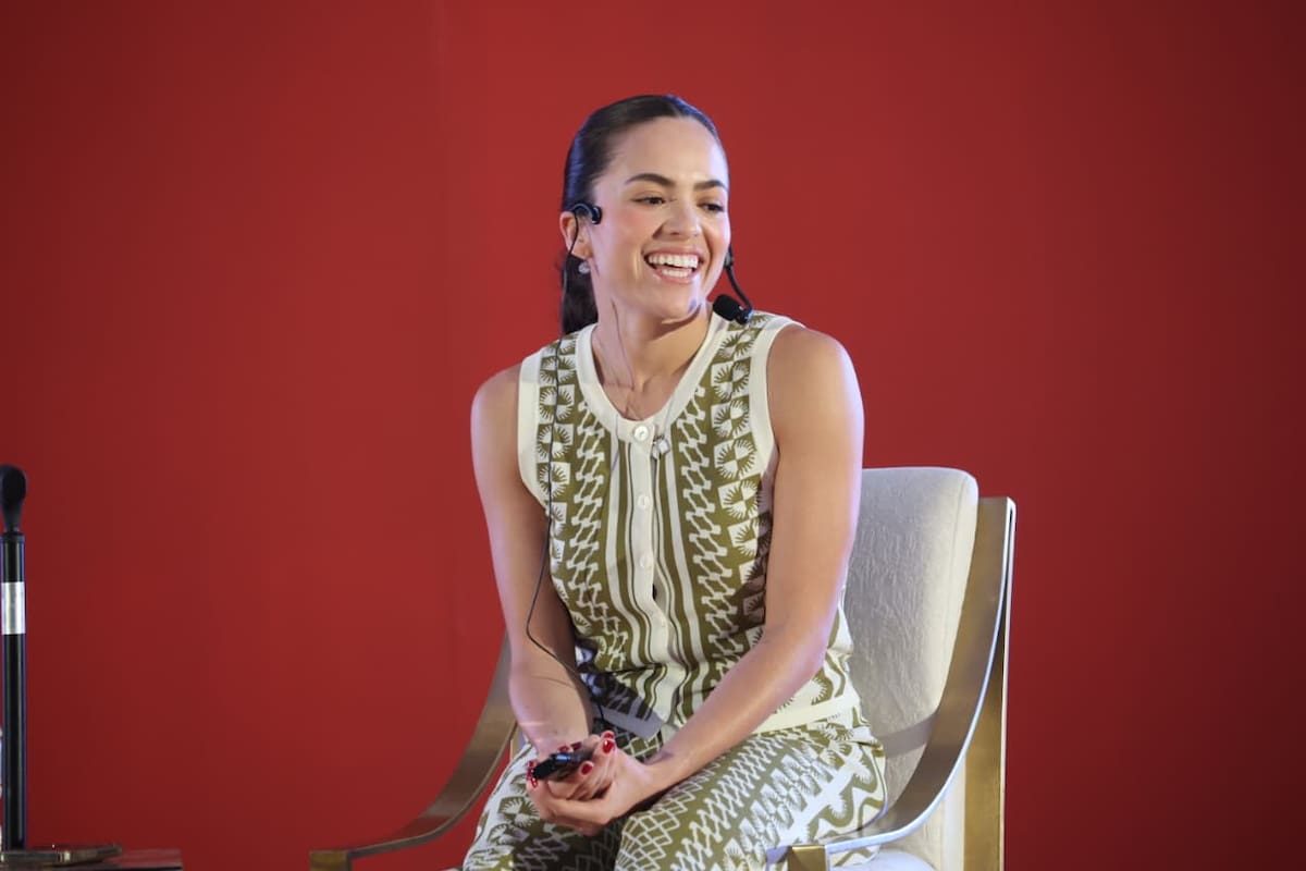 Valeria de la Torre en conferencia en el Congreso de la Famia.