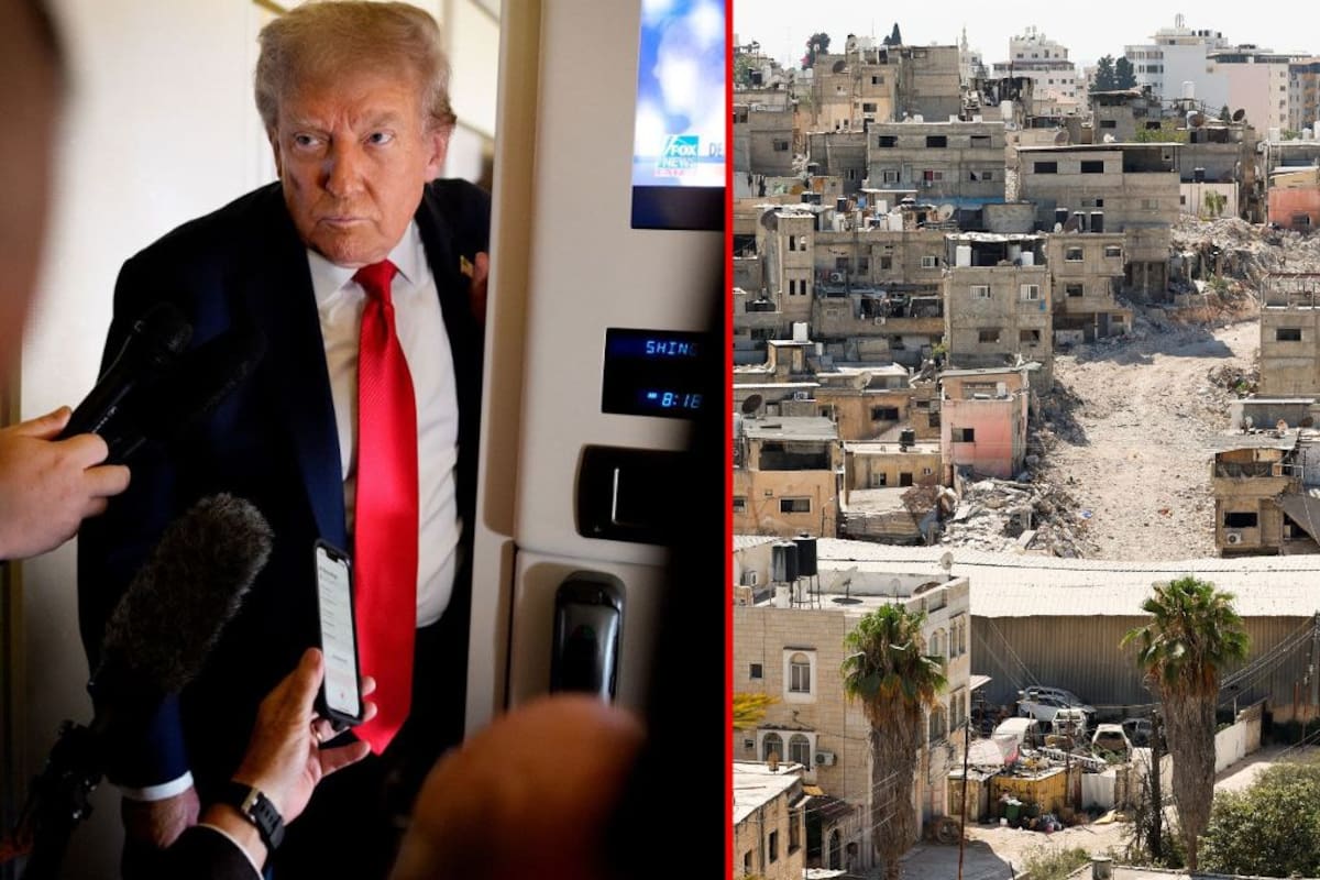 Donald Trump propone plan para transformar Gaza en un centro turístico y tecnológico, con control de EEUU durante 10 años y la construcción de “ciudades inteligentes”, reportan medios