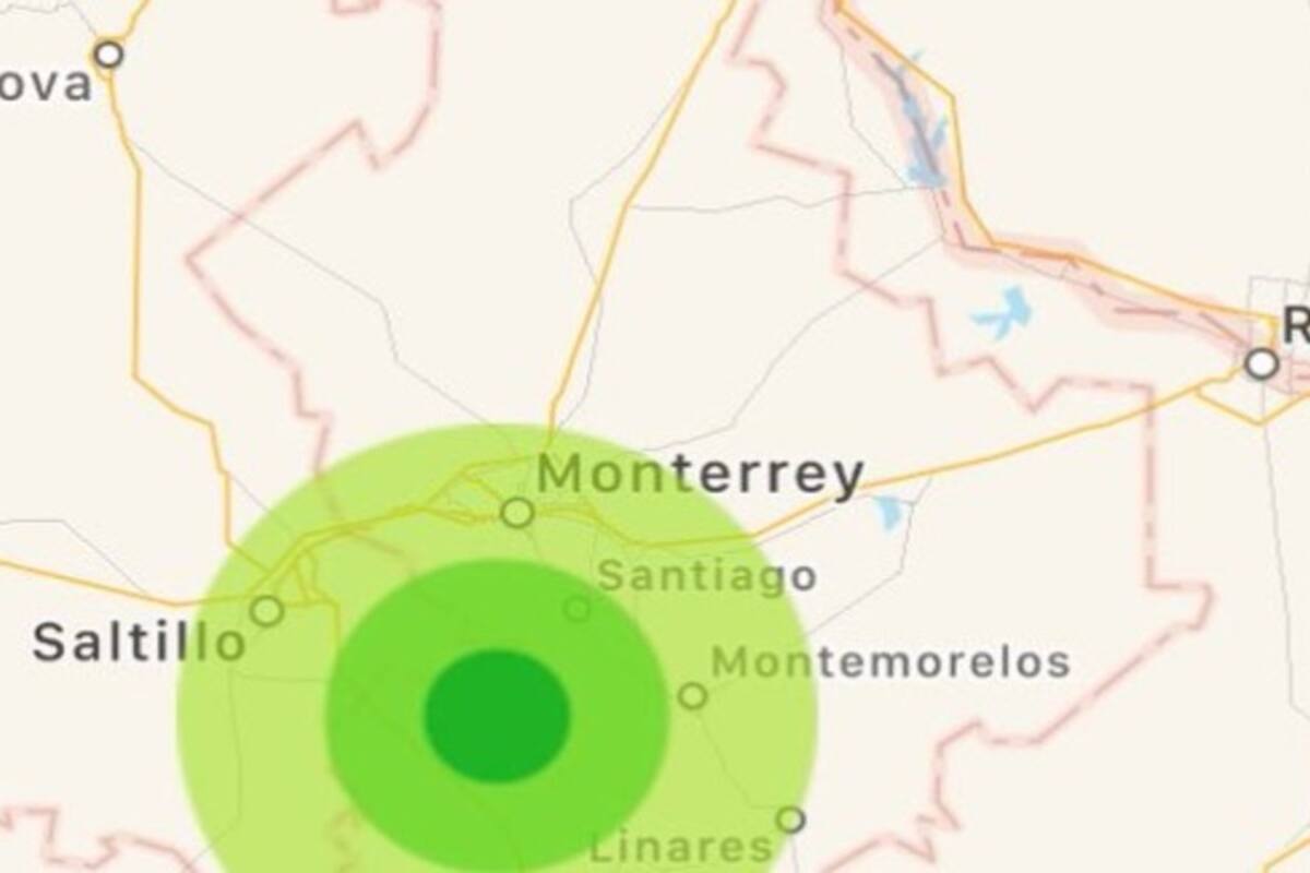 Sismo de 4.2 grados en Monterrey; afirman no ''sentirlo''