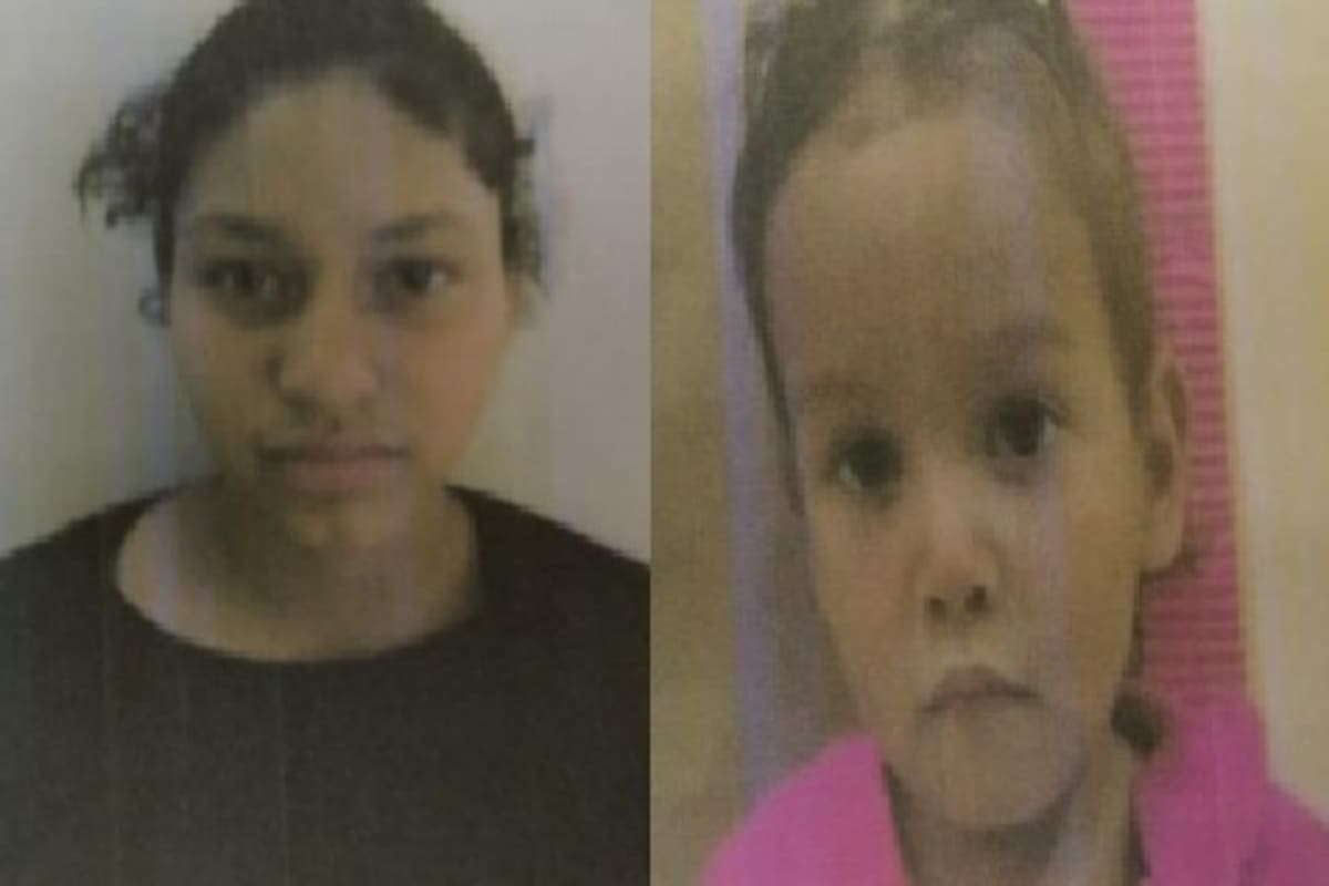 Alerta Amber por menores Elia Melisa Córdova López y Aimé Danae López Fonseca