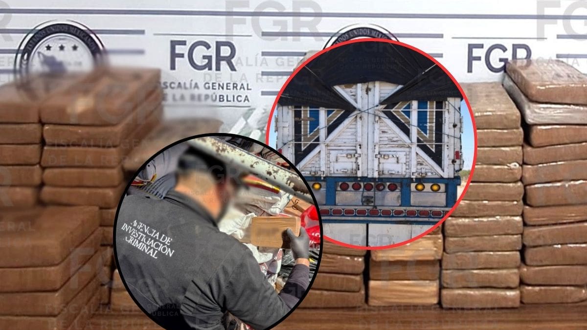 FGR asegura 88 kilogramos de fentanilo en un tractocamión en la carretera Hermosillo-Santa Ana tras una denuncia anónima que llevó a investigar una ruta logística de tráfico de droga en Sonora