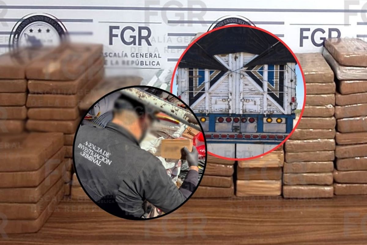 FGR asegura 88 kilogramos de fentanilo en un tractocamión en la carretera Hermosillo-Santa Ana tras una denuncia anónima que llevó a investigar una ruta logística de tráfico de droga en Sonora