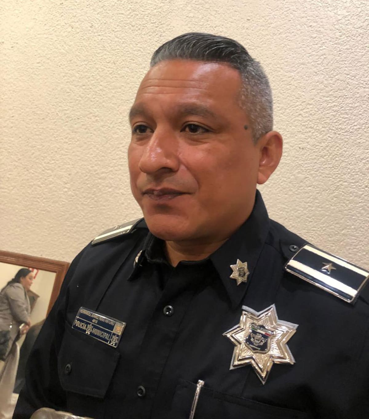 Hugo Antonio Hernández Juárez, director de la Secretaría de Seguridad Ciudadana.