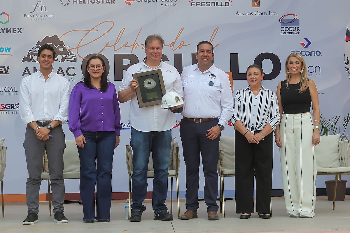 “Celebrando el Orgullo Minero”: AMSAC reconoce a 20 empresas que impulsan el sector en Sonora