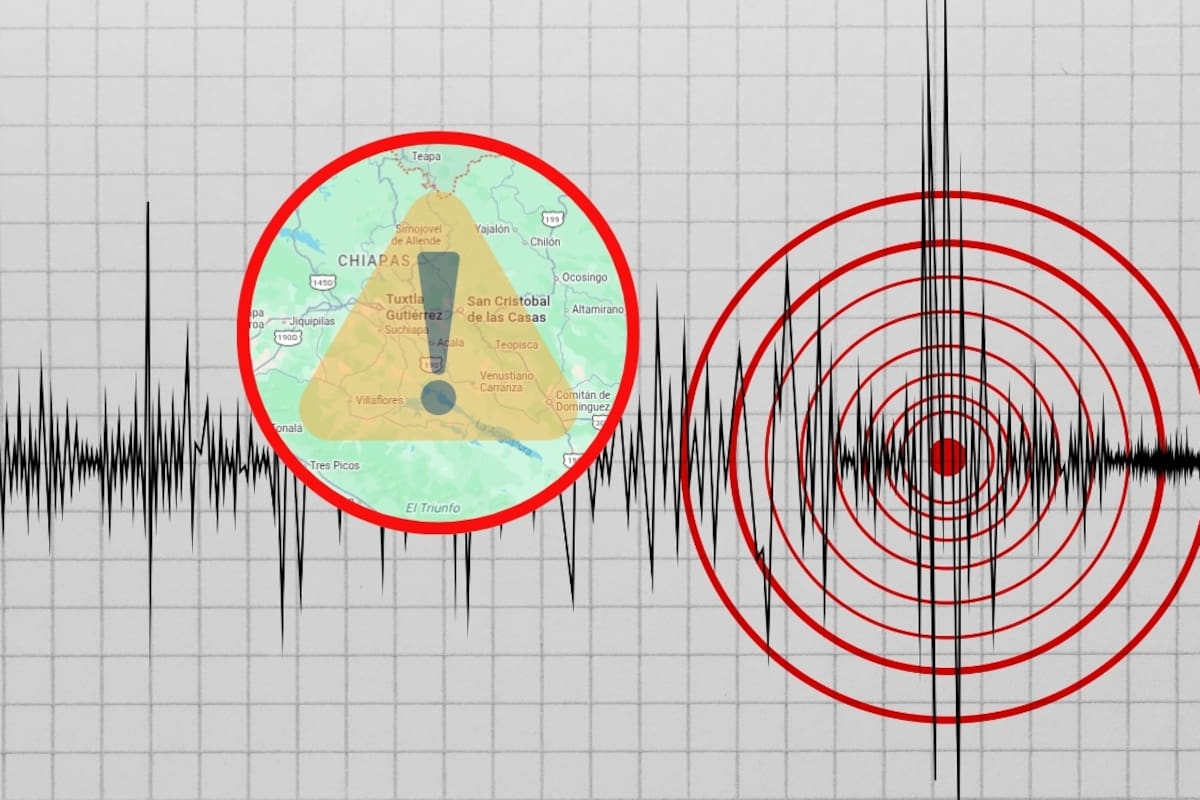 Sismo de magnitud 4.4 sacude las costas de Chiapas este miércoles 12 de agosto; epicentro fue frente a Ciudad Hidalgo
