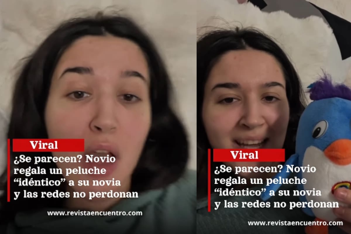“Mi novio me ha dicho: ‘Te compré un peluche que me recordó a ti’”: Joven se vuelve viral al compartir el peculiar regalo que recibió