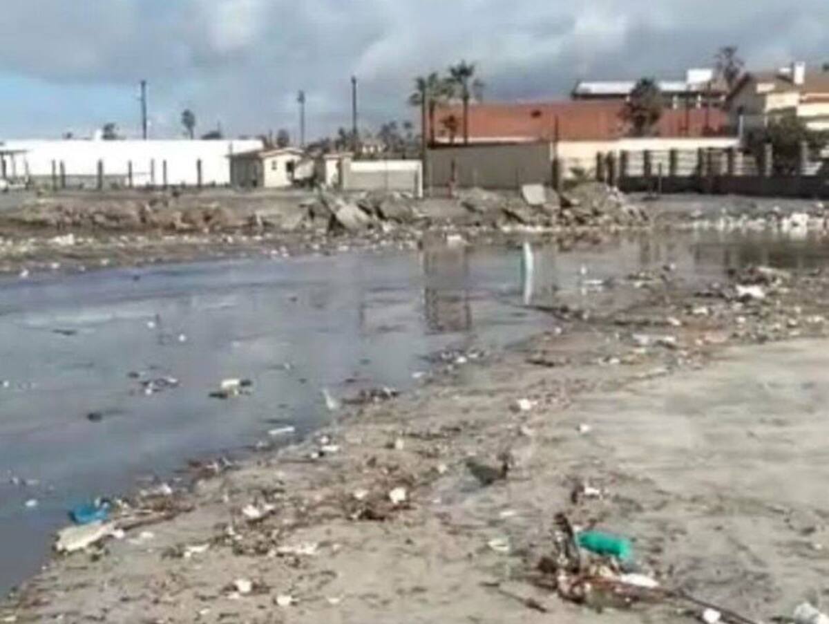 Las playas de Rosarito se encuentran entra las más contaminadas del País.