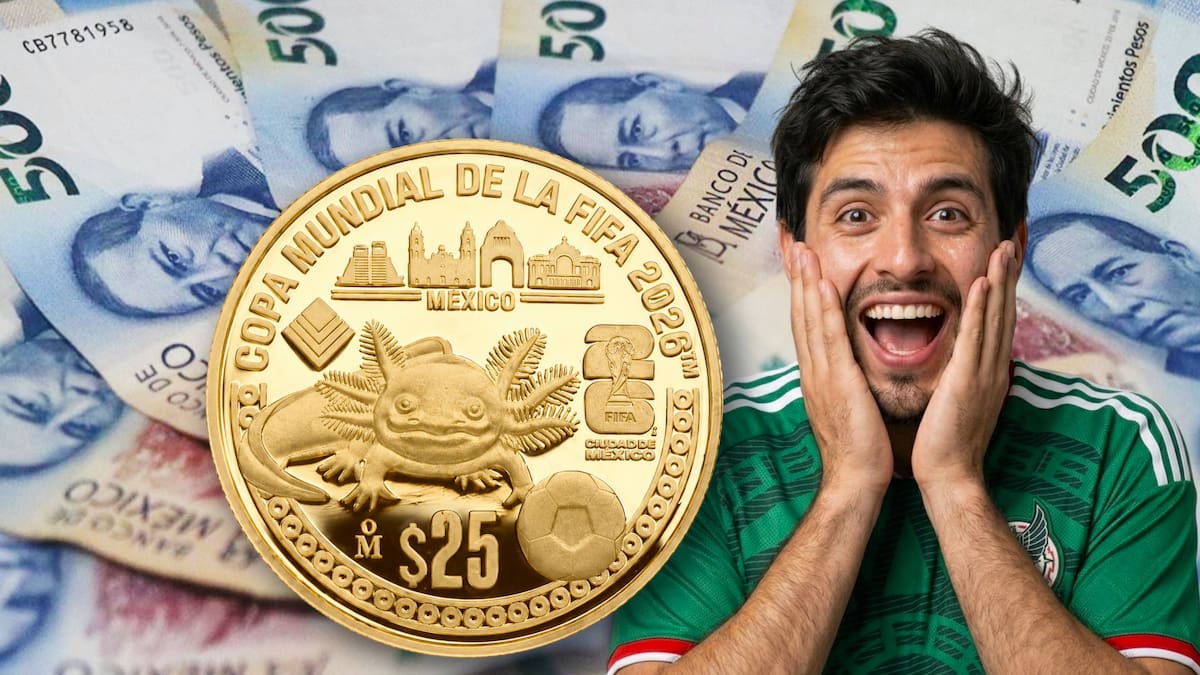 Nueva moneda de ajolote de la colección Mundial 2026 podría llegar a valer más de 19 mil pesos; ¿Cómo conseguirla?