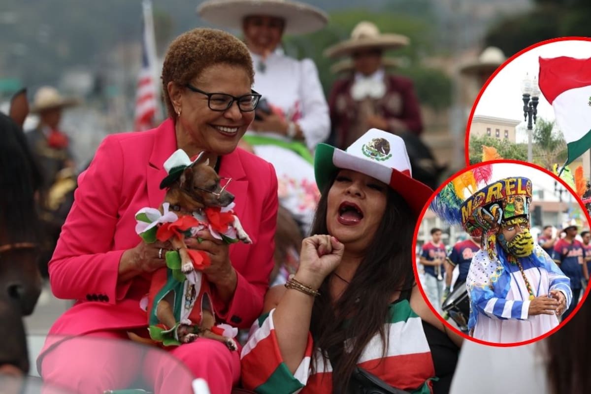 Mexicanos celebraron el Día de la Independencia en Chicago, Los Ángeles y Nueva York en medio de redadas del ICE y políticas de Trump