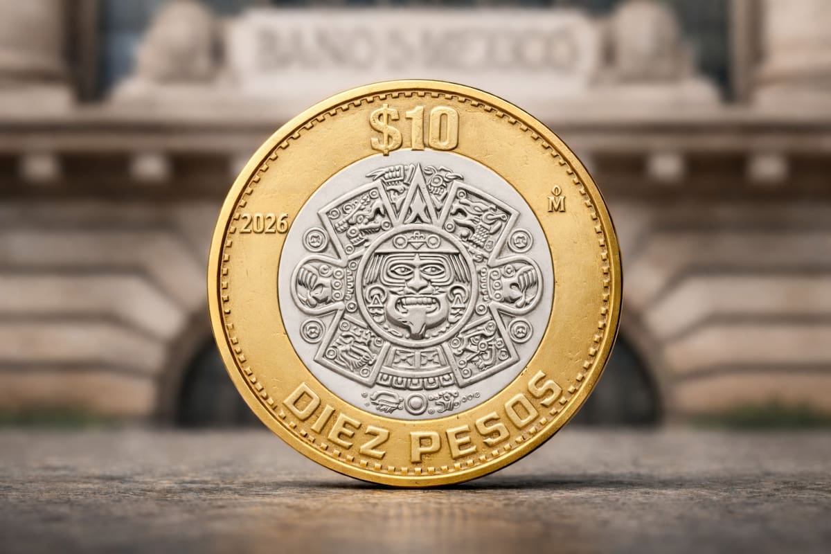 El Banco de México se encargará del diseño de las monedas conmemorativas