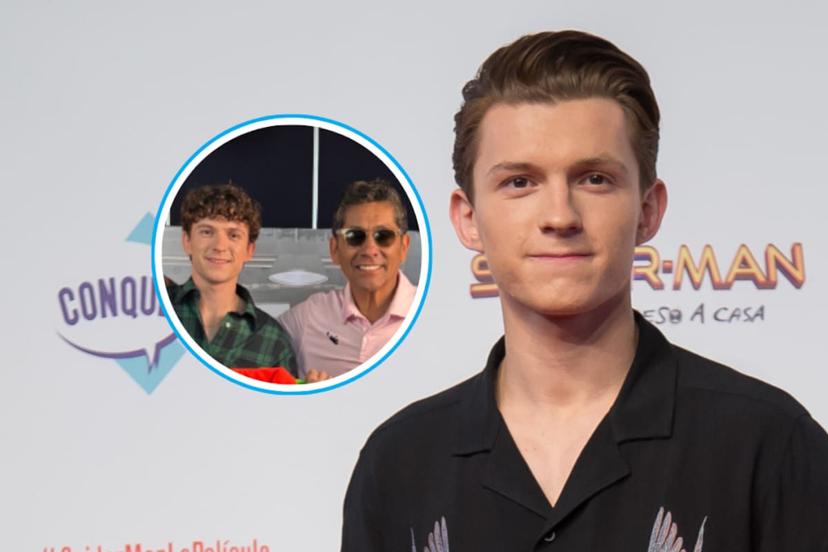 Jorge Campos sorprende a Tom Holland con un regalo previo al estreno de Spider-Man: Brand New Day