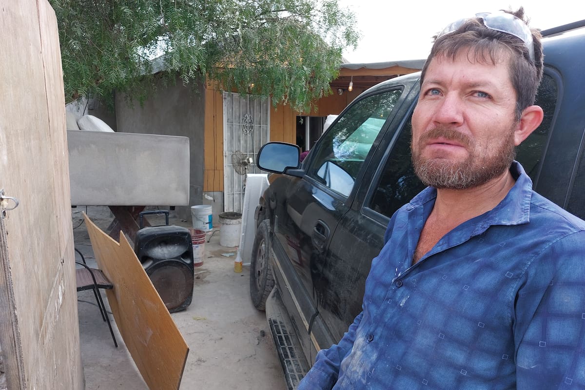 “Prácticamente por todos lados se mete el frío”, relató Noé, residente del Ejido Lázaro Cárdenas