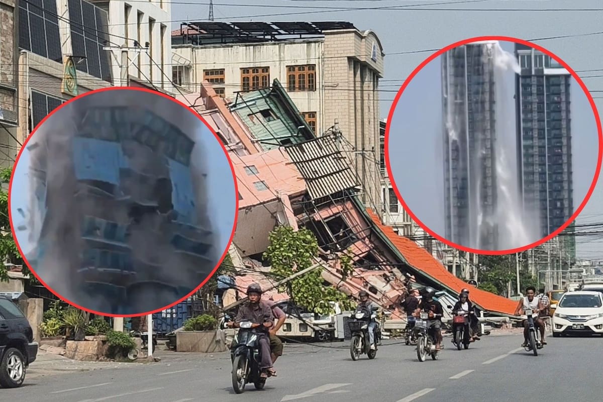 Fuerte terremoto sacude Sudeste de Asia y deja varios muertos; hay 81 atrapados por derrumbe en Bangkok (VIDEO)