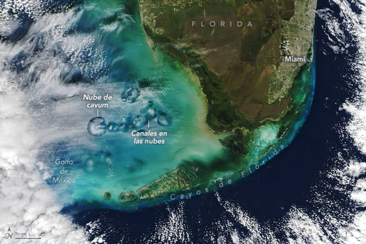 NASA fotografía agujeros en la nubes: ¿Eran ovnis?