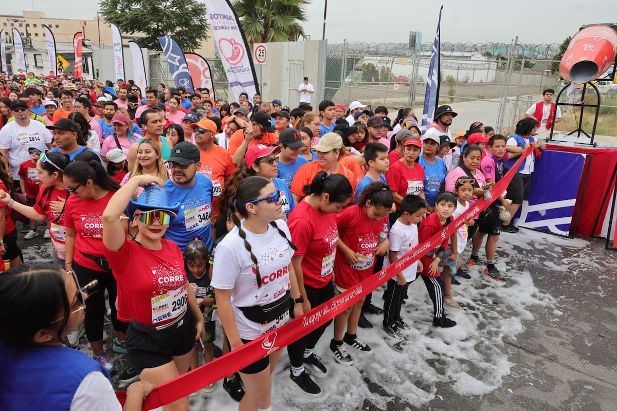 Carrera ‘Corre con Espuma’ de Fundación Castro Limón. Foto: Sergio Ortiz
