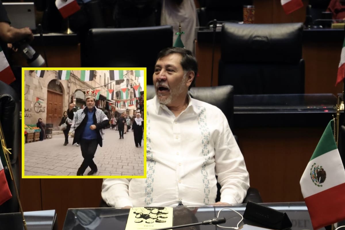 Gerardo Fernández Noroña, “viajero del Pueblo”, ya tiene su propia cumbia tras su viaje en un vuelo de lujo a Palestina