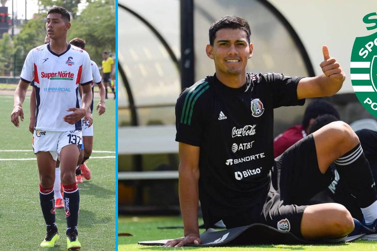 ¡Otro mexicano a Europa! Sonorense Jesús Alcantar es nuevo futbolista de Sporting de Lisboa