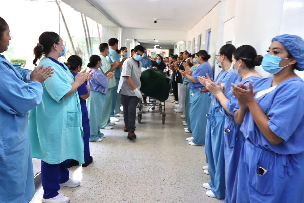 Un joven donante permitió la procuración de corazón, riñones y córneas en la UMAE de Ciudad Obregón. | Foto: Especial GH
