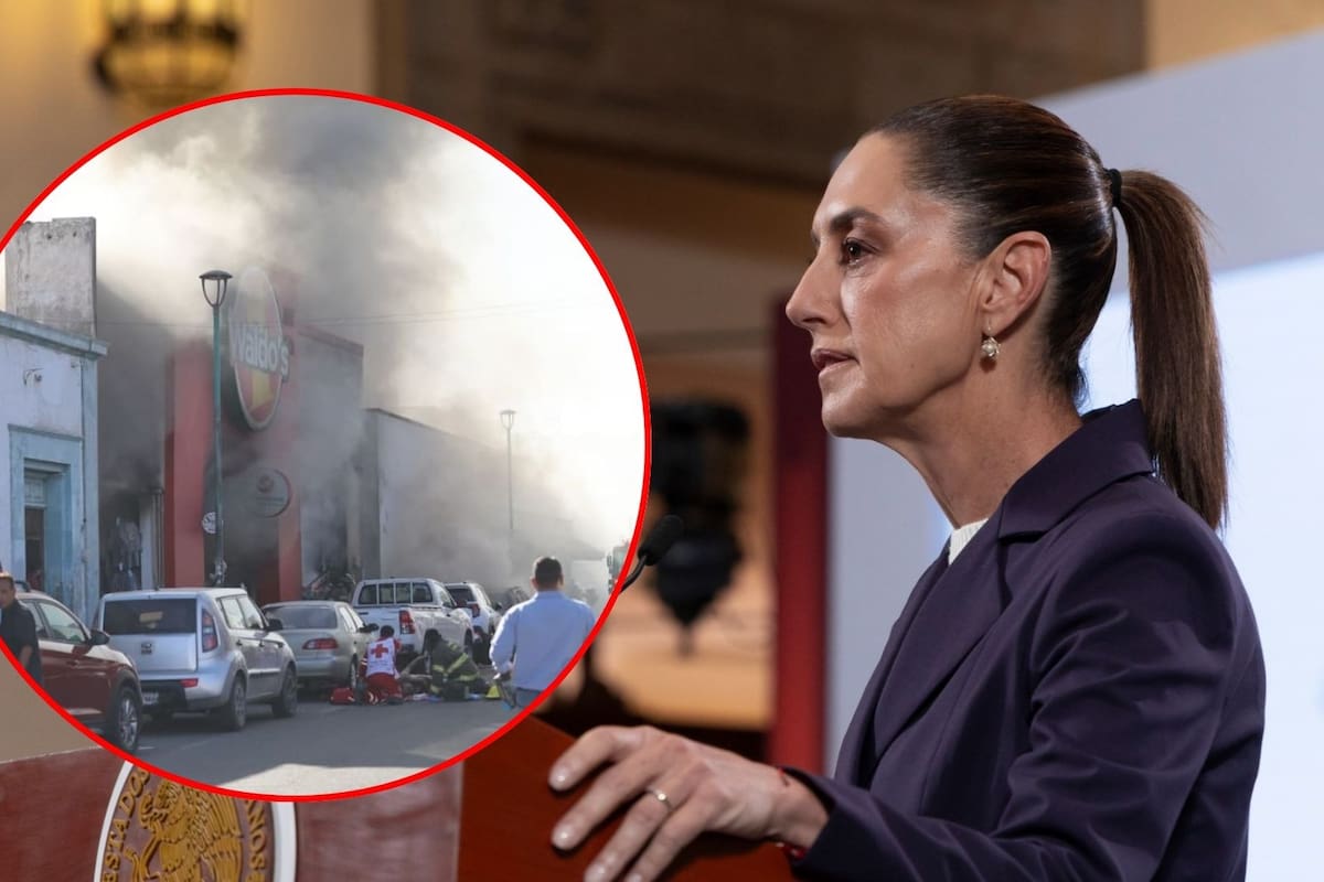 Sheinbaum: Tras incendio de tienda Waldo’s en Hermosillo debe garantizarse la “no repetición”