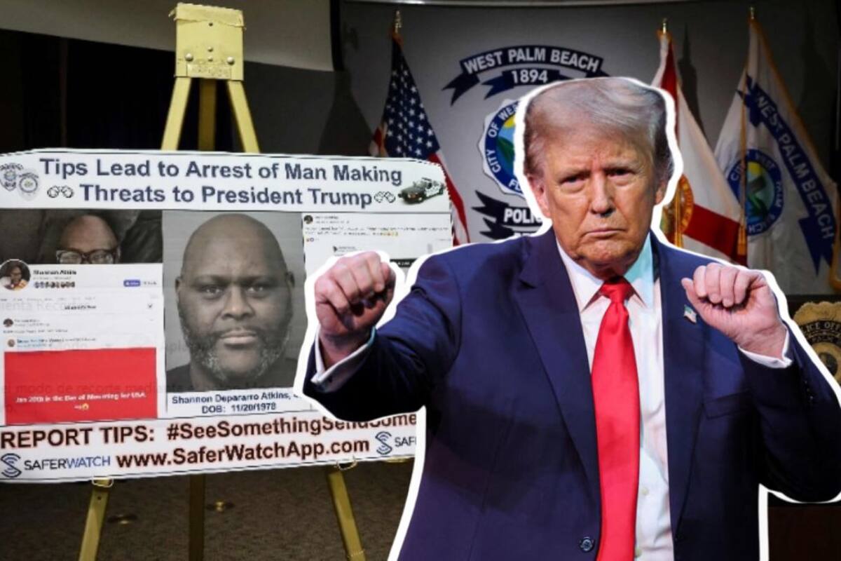 Detenido en Florida por amenazar a Donald Trump en redes sociales