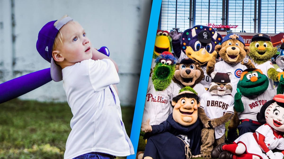 Un niño de 5 años inventó una de las mascotas más famosas de las Grandes Ligas y 24 años después terminó jugando beisbol profesional en México