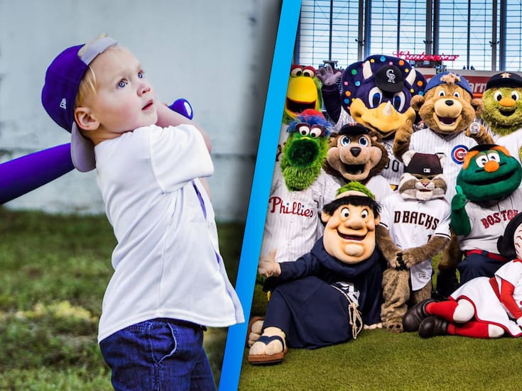 Un niño de 5 años inventó una de las mascotas más famosas de las Grandes Ligas y 24 años después terminó jugando beisbol profesional en México