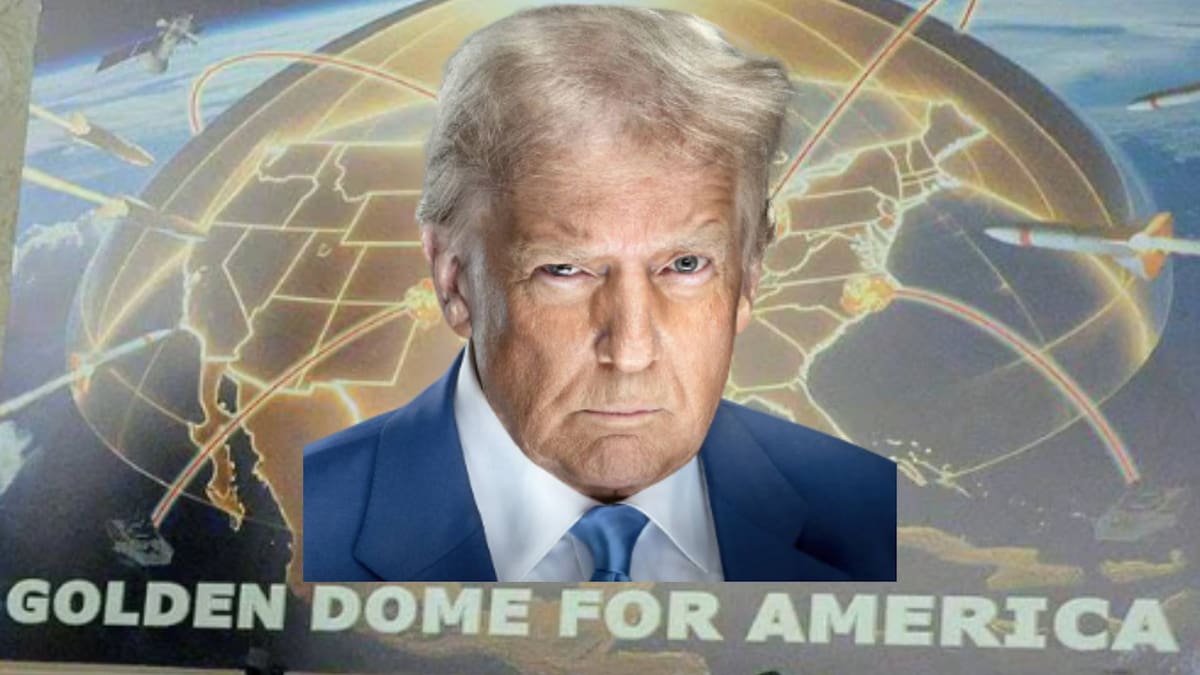 Trump impulsa la “Cúpula Dorada”: el ambicioso escudo antimisiles que busca proteger a Estados Unidos desde tierra, mar y espacio; satélites y sensores orbitales detectarían amenazas en segundos y activarían sistemas automáticos de intercepción
