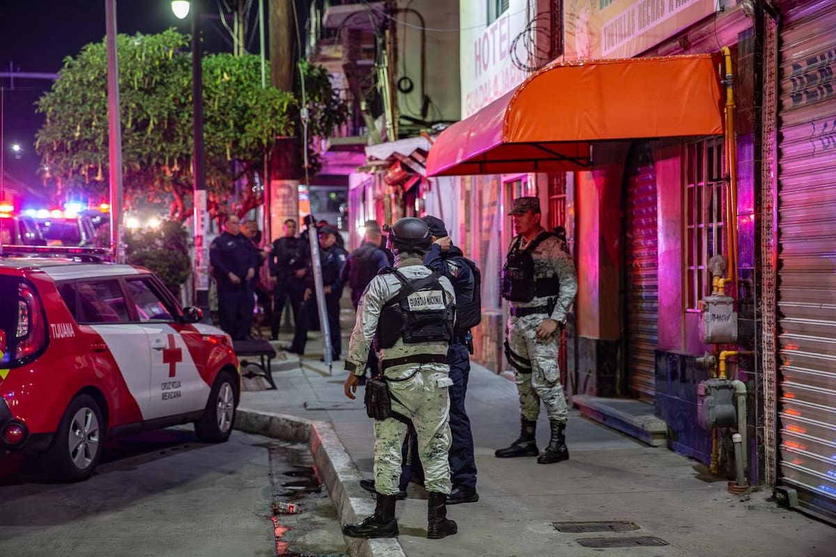Asimismo, una mujer resultó herida durante el ataque. Foto: Border Zoom