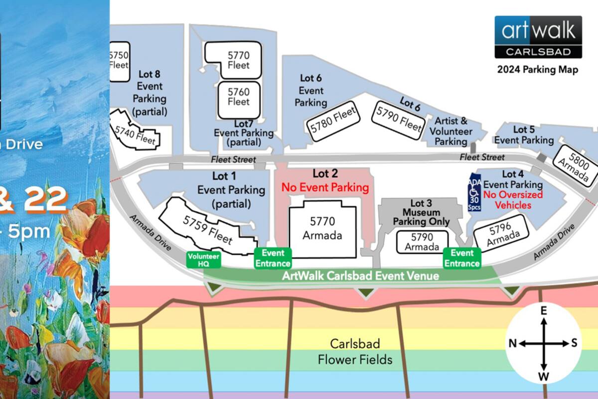 Regresa ArtWalk Carlsbad este fin de semana al norte del condado de San Diego
