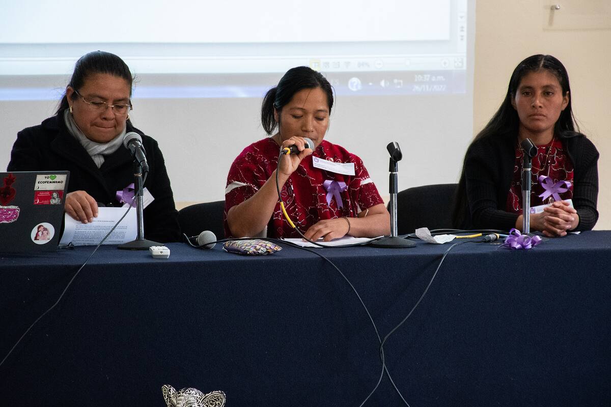 Chiapas celebra primer encuentro de mujeres indígenas desplazadas en México