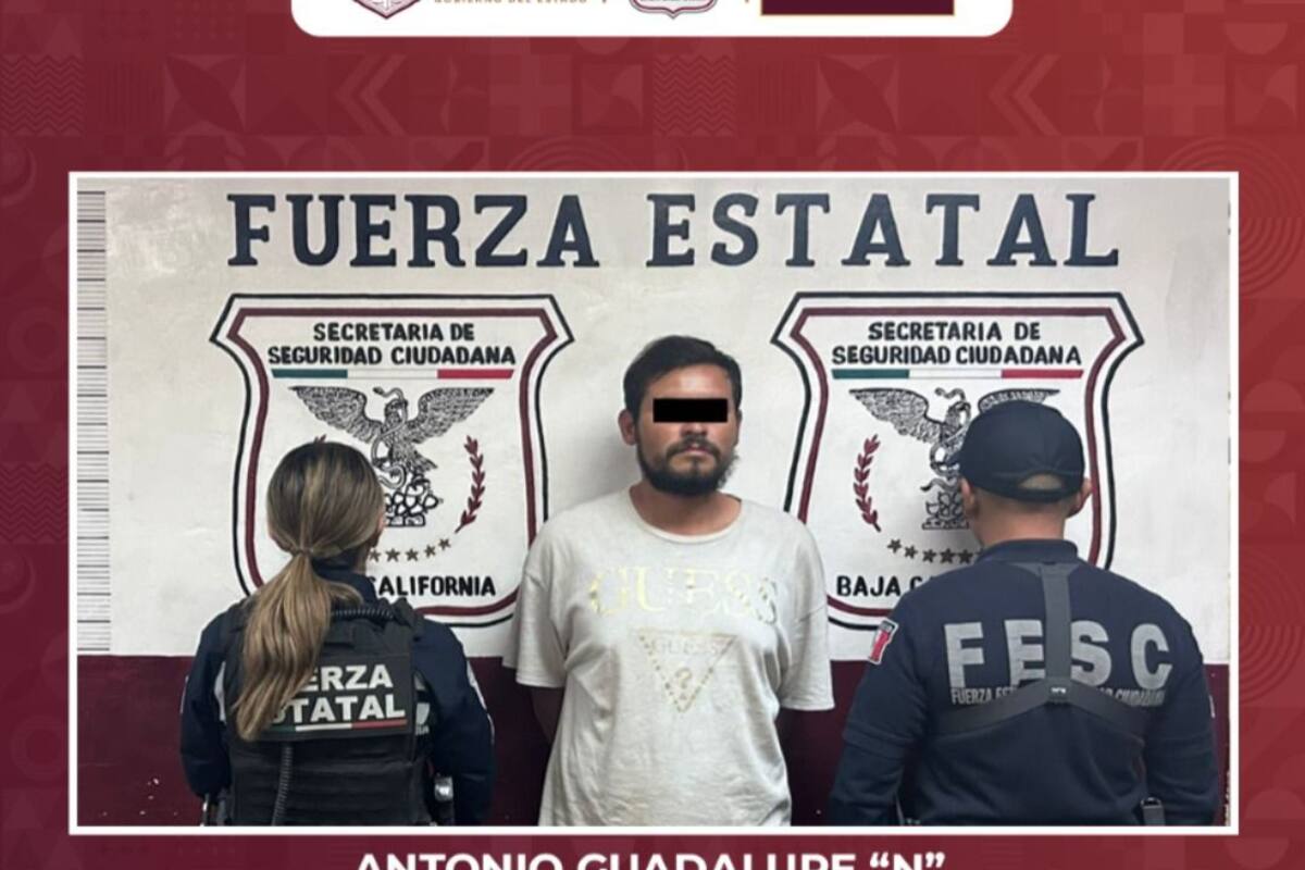 Fuerza Estatal captura a dos hombres con órdenes de aprehensión