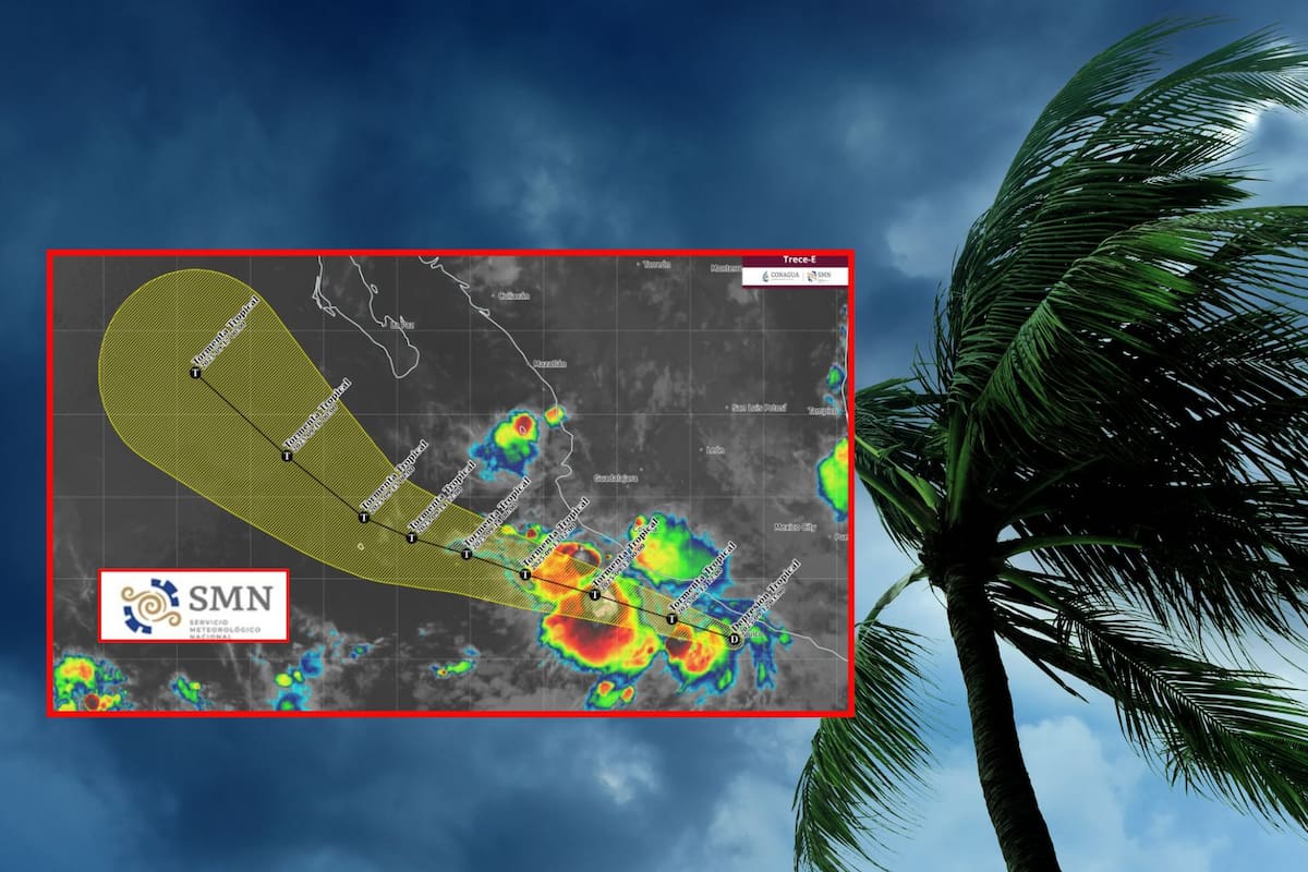 SMN alerta por ingreso de la Tormenta Tropical este jueves: ‘azotará’ al País con fuertes lluvias