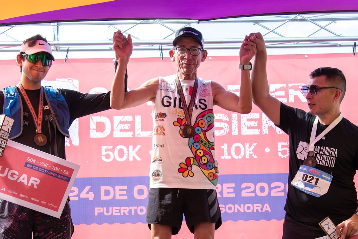 Se imponen Miguel Corpus y Catherine Castro en Gran Carrera del Desierto