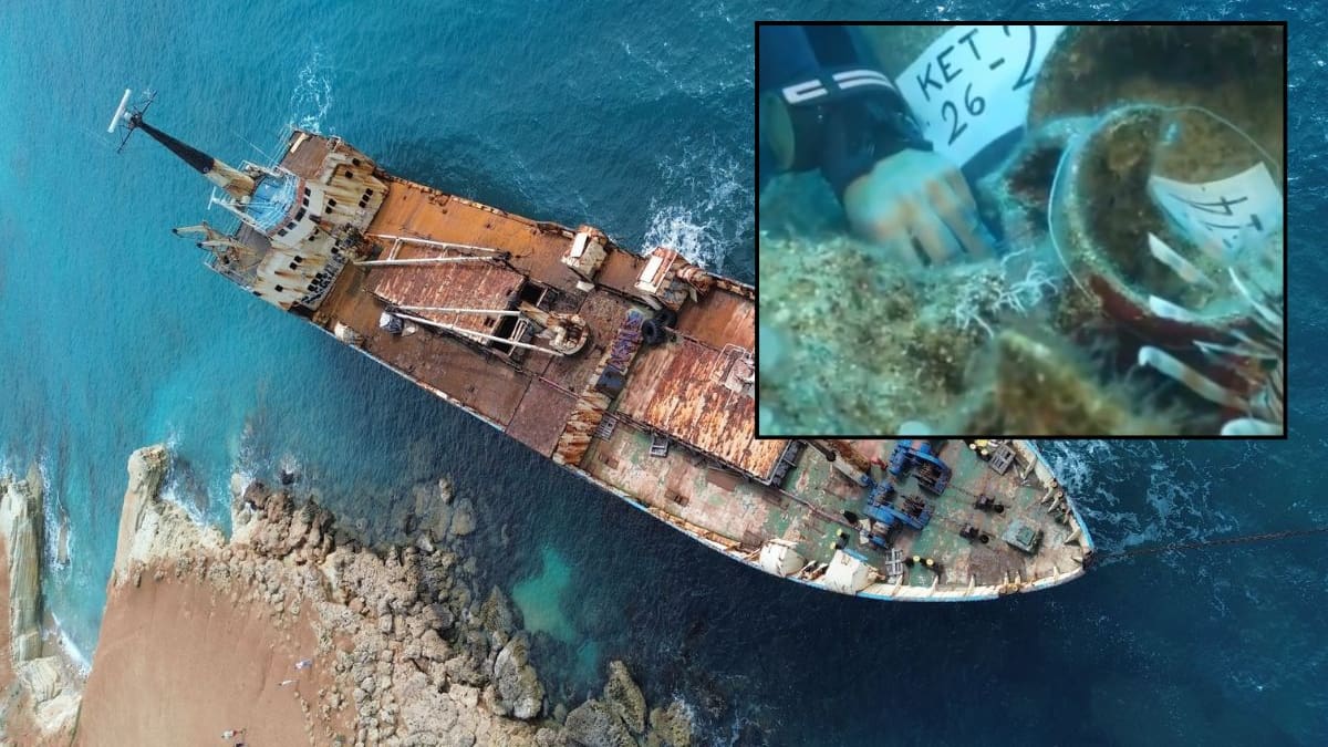 Arqueólogos descubren en Turquía, un barco de la Edad de Bronce con más de 4 mil 700 años de antigüedad y definido por los investigadores como “una cápsula del tiempo en el fondo del mar”