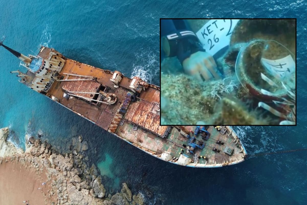 Arqueólogos descubren en Turquía, un barco de la Edad de Bronce con más de 4 mil 700 años de antigüedad y definido por los investigadores como “una cápsula del tiempo en el fondo del mar”