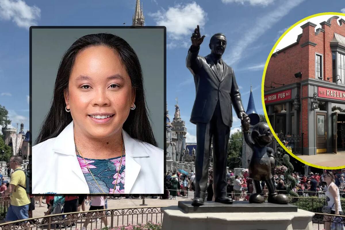 Doctora colapsa y muere repentinamente tras cenar en restaurante de Disney World; presentan demanda
