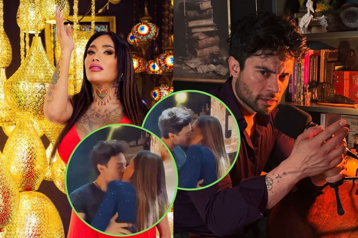 Karina Torres y el Dr. Miguel Padilla sorprenden con apasionado beso en público