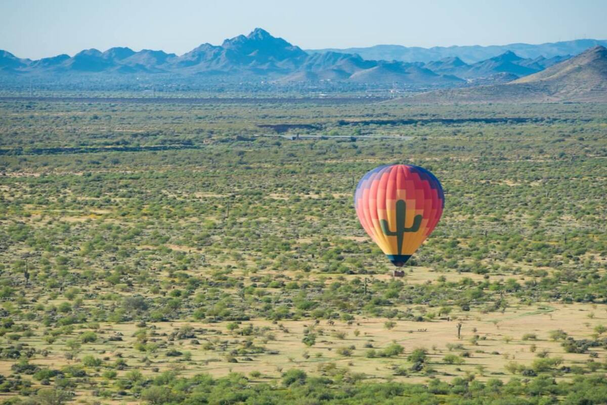¿Tienes ganas de un paseo en globo? Phoenix y Tucson son indicados para lograrlo