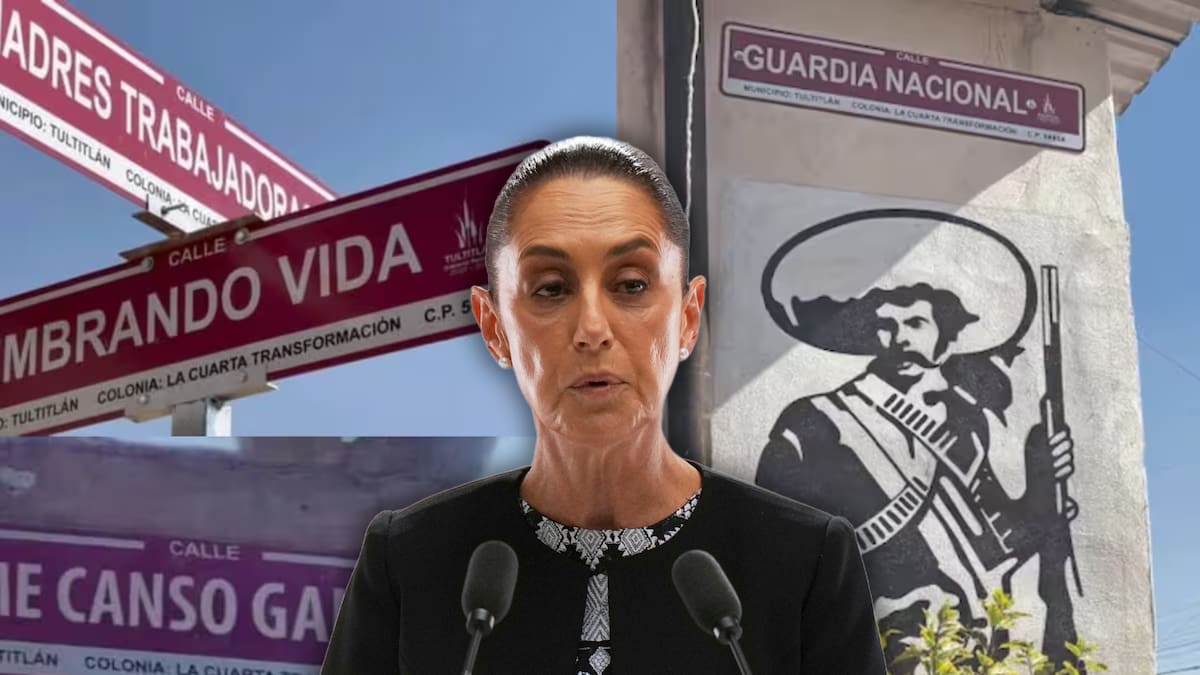 Vecinos de la colonia 4T cambiaron los nombres de sus calles tras un año sin agua potable, drenaje, alumbrado ni pavimentación, como protesta por la falta de servicios básicos