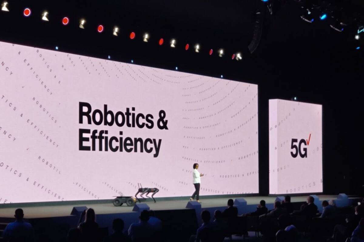 MWC: Verizon muestra robots que se comunican con 5G