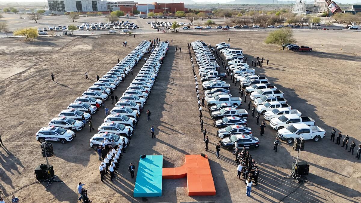 Hermosillo amplía su flotilla de patrullas eléctricas con 60 nuevas unidades
Foto: Julio A. Clark