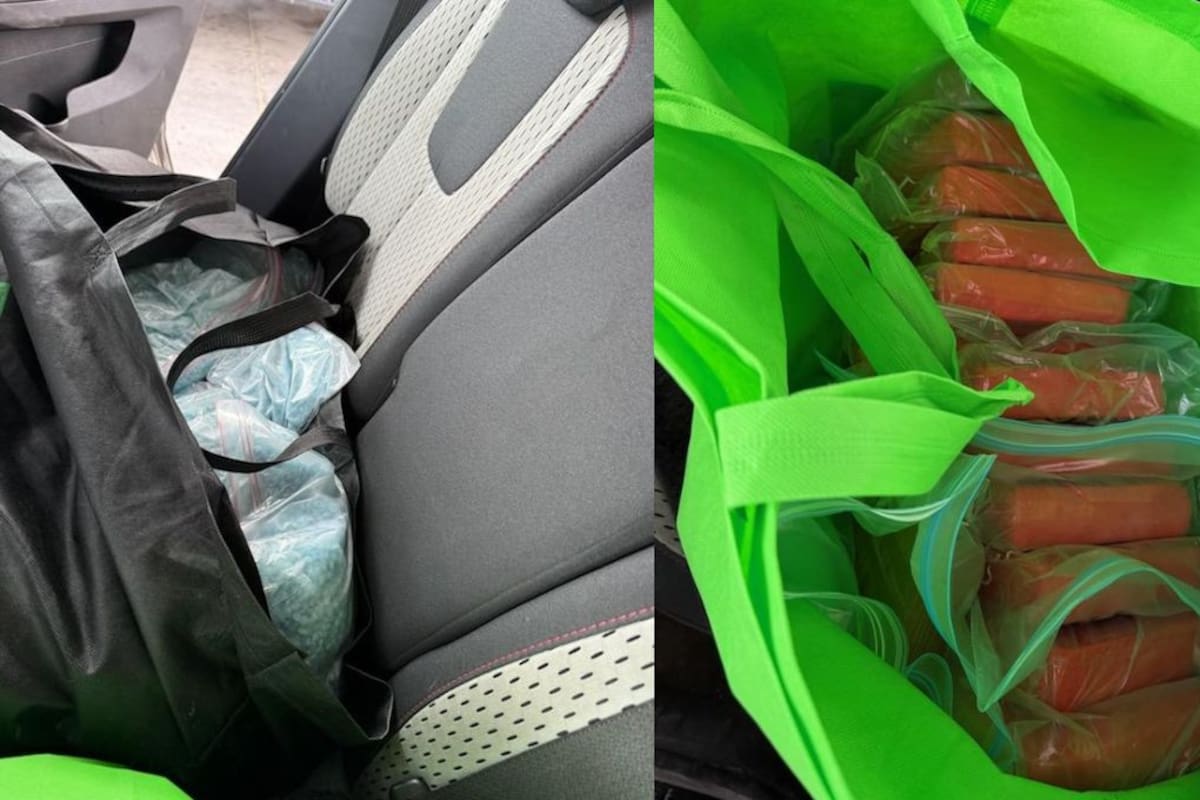 Agentes de la Patrulla Fronteriza decomisan metanfetamina y fentanilo