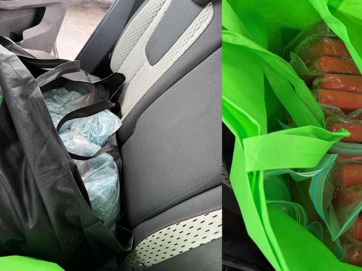 Agentes de la Patrulla Fronteriza decomisan metanfetamina y fentanilo