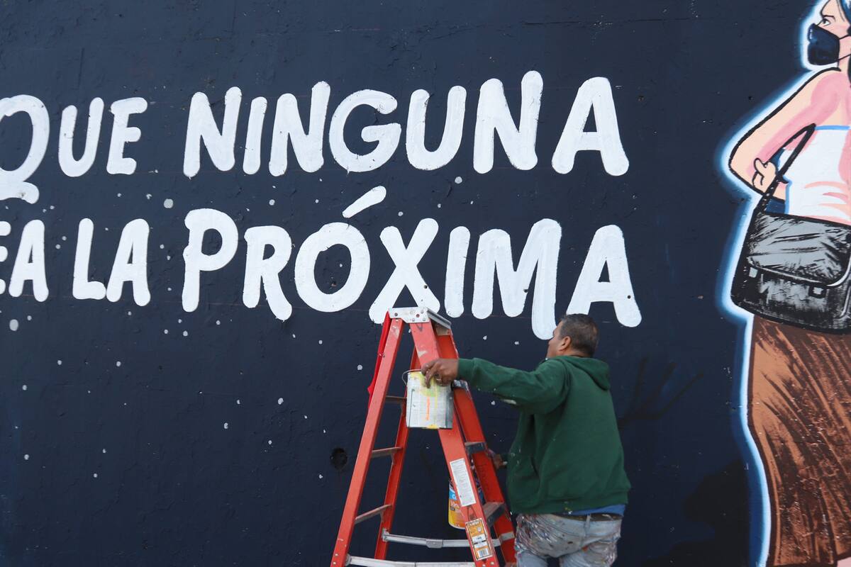 Realizan mural dedicado a Debanhi Escobar en Tijuana