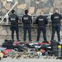 Decomisan bocinas, armas blancas y otros objetos en revisión del Cereso de Cajeme